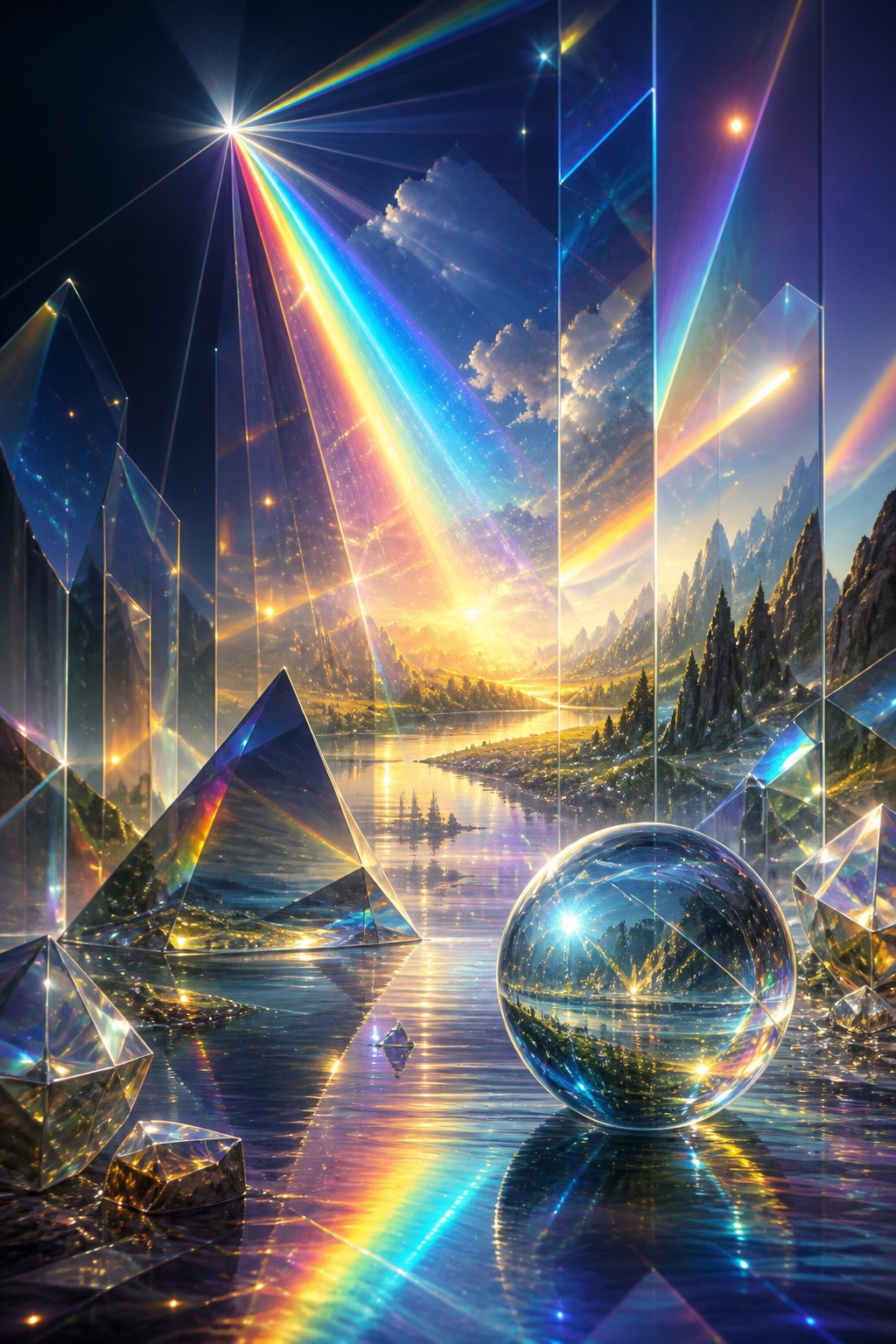 《光反射的魔幻世界》封面