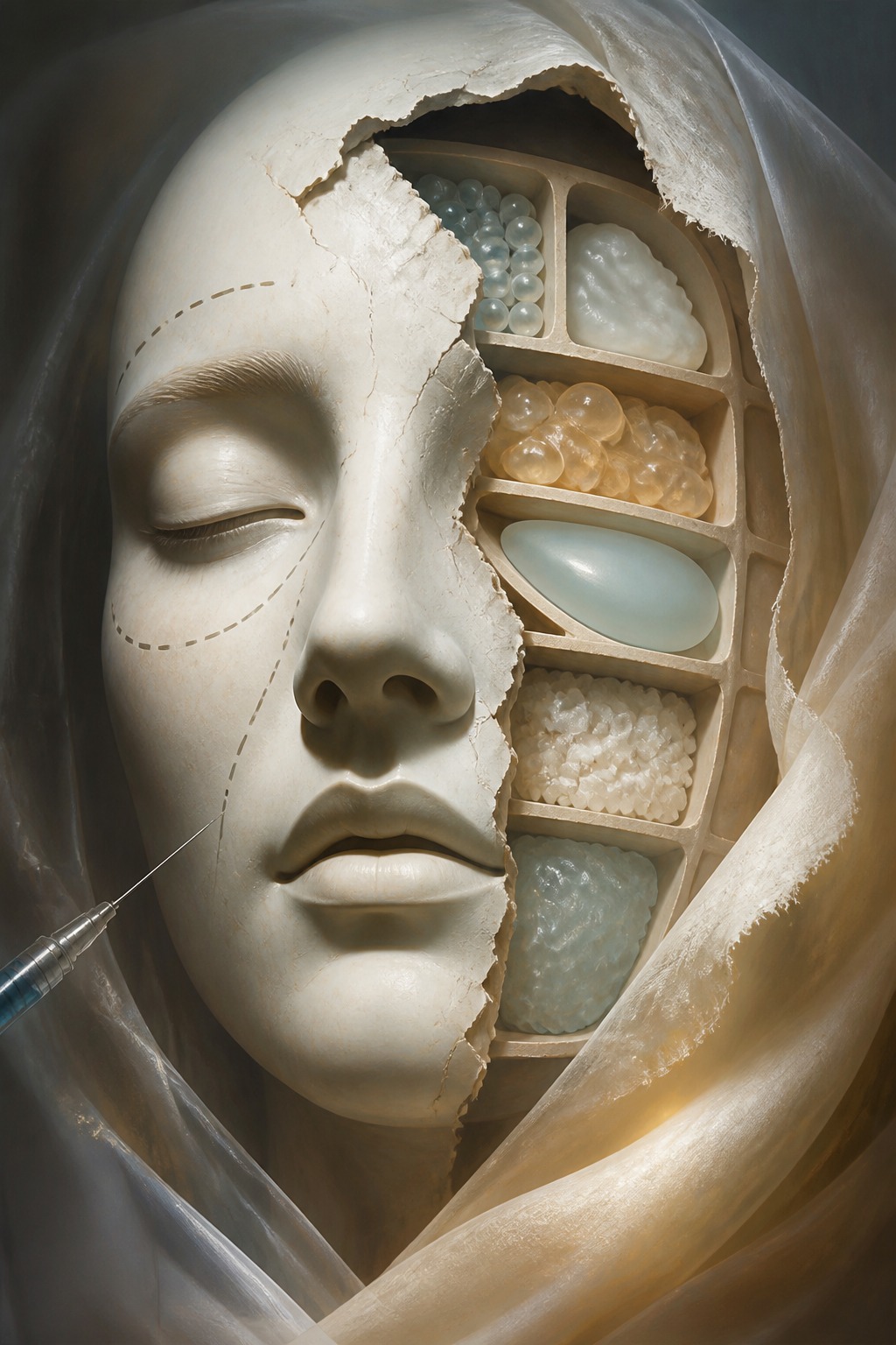《整容與填充物 Facelifts and Fillers》封面