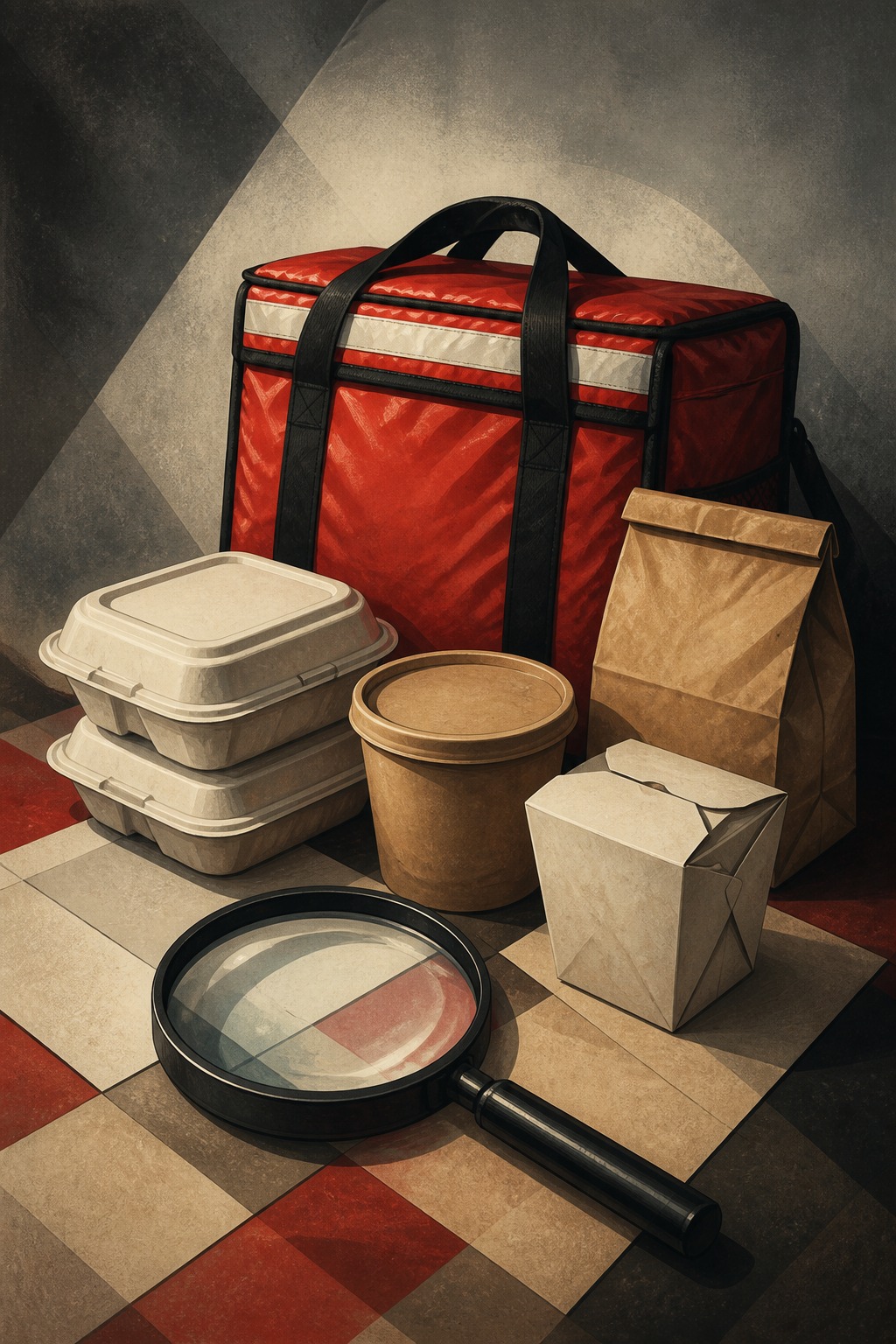 《外賣餐點的真相 The Truth About Takeaways》封面