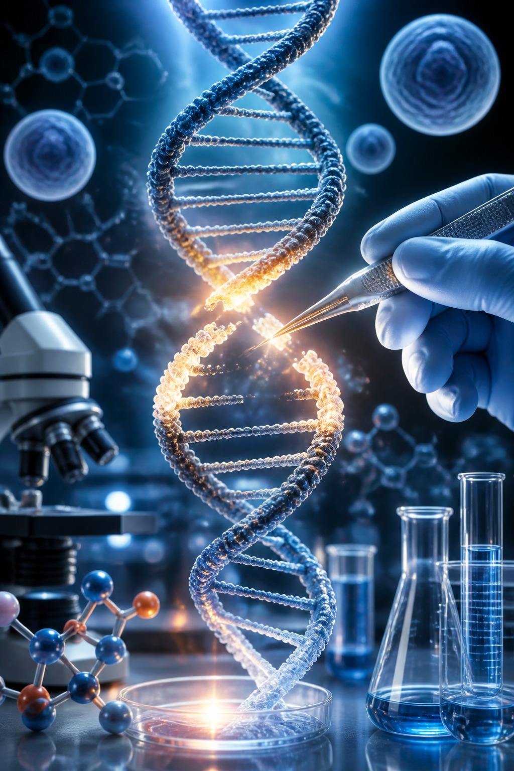 《醫學的重大突破：基因編輯 Medicine's Big Breakthrough : Editing Your Genes》封面